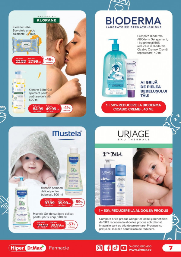 Catalog DrMax - Catalogul cu reduceri, pagina 7: reduceri și oferte 01 - 30 aprilie 2026