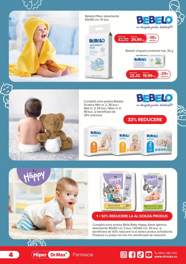 Catalog DrMax - Catalogul cu reduceri, pagina 4: reduceri și oferte 01 - 30 aprilie 2026