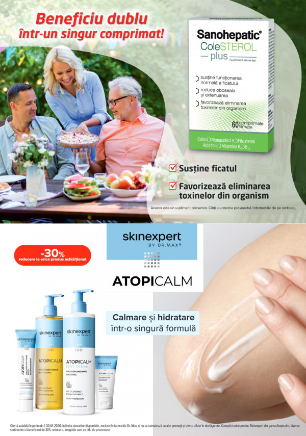 Catalog DrMax - Catalogul cu reduceri, pagina 6: reduceri și oferte 01 - 30 aprilie 2026