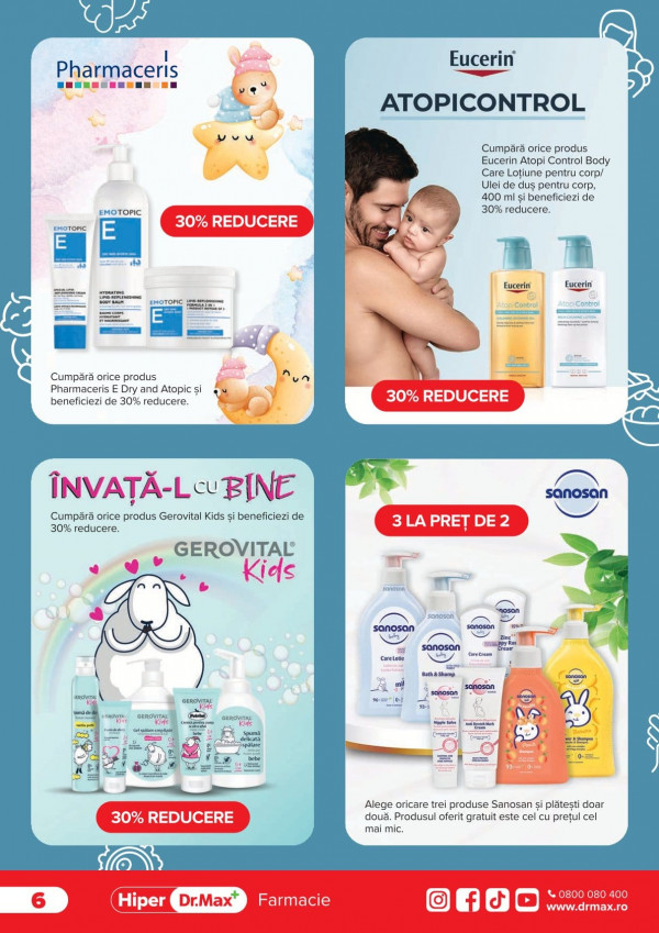 Catalog DrMax - Catalogul cu reduceri, pagina 6: reduceri și oferte 01 - 30 aprilie 2026