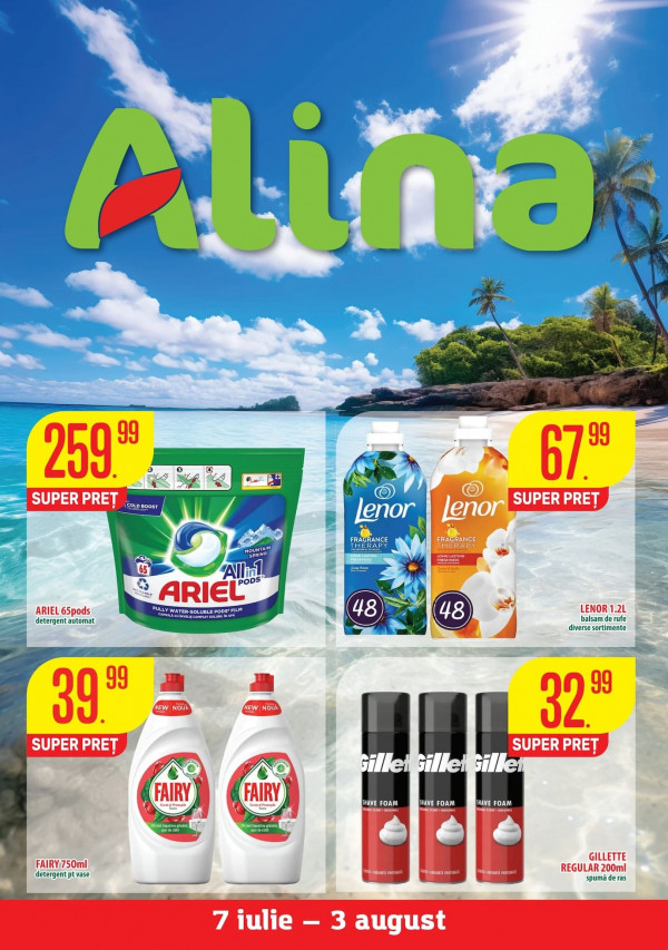 Alina Cosmetics catalog cu reduceri