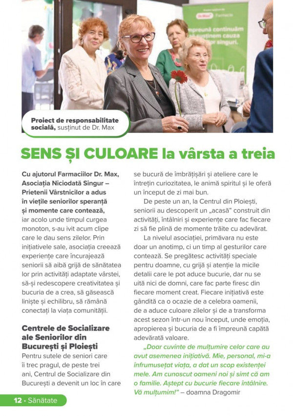 Catalog DrMax - Catalogul Sanatate, pagina 12: reduceri și oferte 01 martie - 31 mai 2026