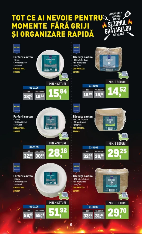 Catalog Metro - Catalogul cu reduceri, pagina 6: reduceri și oferte 01 - 31 mai 2026