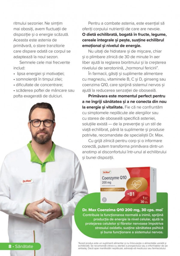 Catalog DrMax - Catalogul Sanatate, pagina 8: reduceri și oferte 01 martie - 31 mai 2026