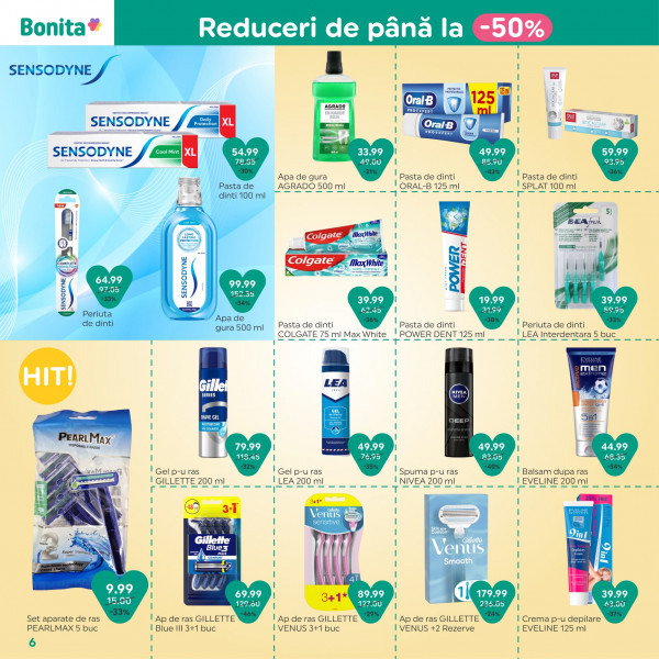 Catalog Bonita - Catalogul cu reduceri, pagina 6: reduceri și oferte 30 martie - 30 aprilie 2026