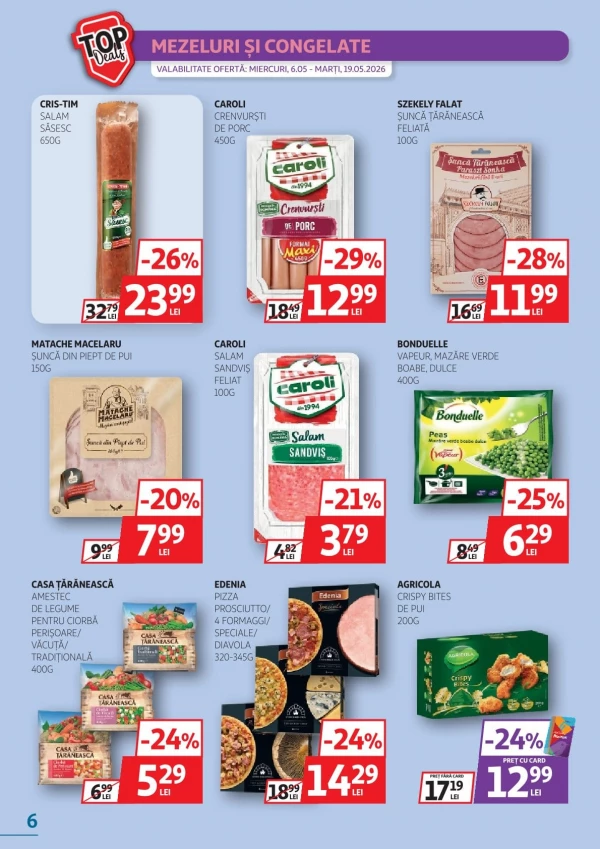 Каталог Auchan - Каталог скидок, страница 6: скидки и акции 06 - 19 мая 2026