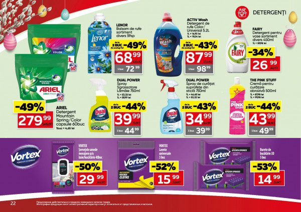 Catalog Slavena - Catalogul cu reduceri, pagina 22: reduceri și oferte 01 - 21 aprilie 2026
