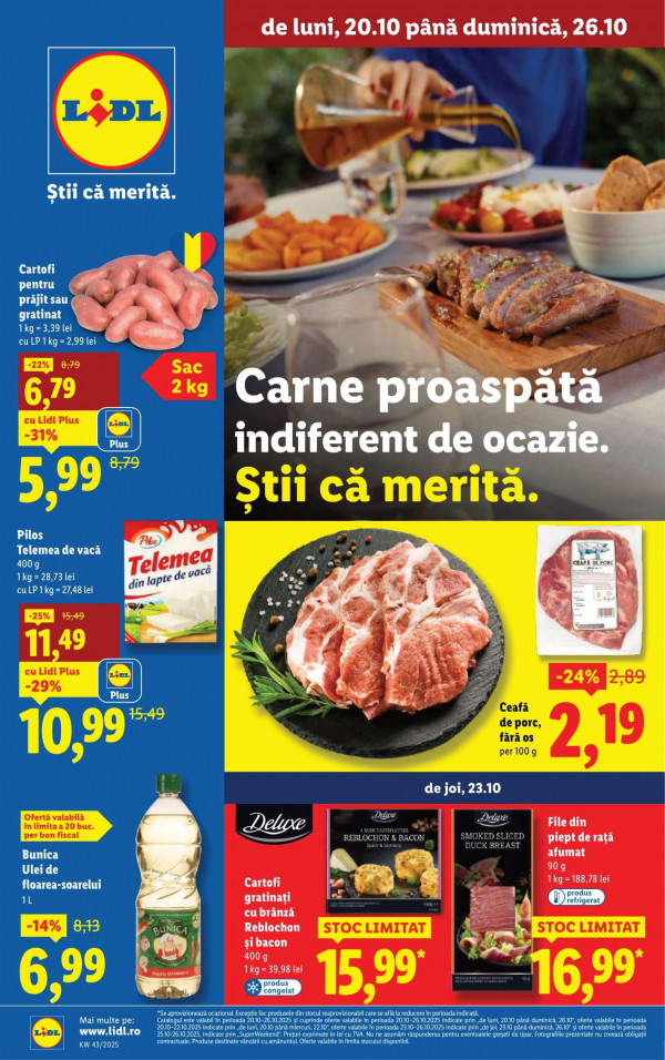 Catalog Lidl Reduceri și Oferte Săptămânale Mooldo