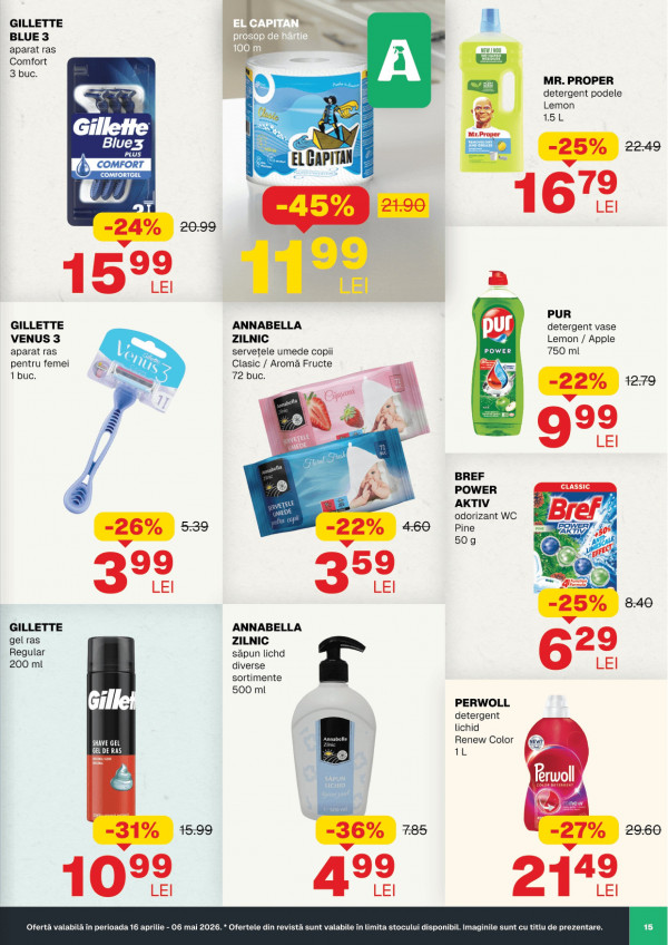 Catalog Annabella - Catalogul cu reduceri, pagina 15: reduceri și oferte 16 aprilie - 06 mai 2026