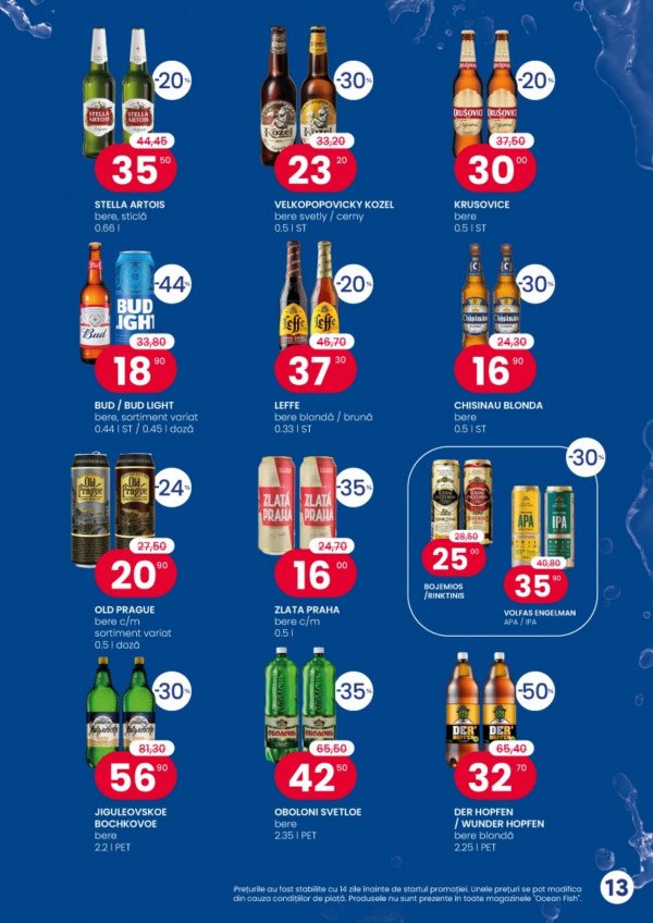 Catalog Ocean Fish - Catalogul cu reduceri, pagina 13: reduceri și oferte 01 - 30 aprilie 2026