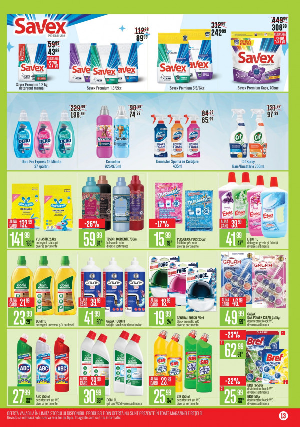 Каталог Mega Alina - Mega Alina Discounter, сторінка 13: знижки та акції 06 квітня - 04 травня 2026