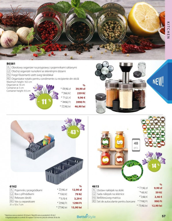 Catalog Betterstyle - Catalogul cu reduceri, pagina 57: reduceri și oferte 01 - 30 aprilie 2026