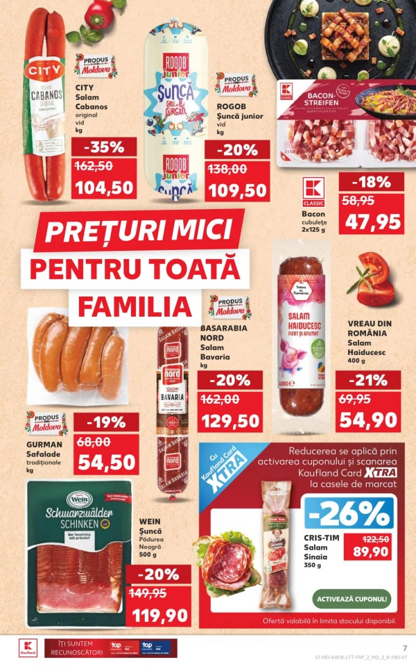 Каталог Kaufland - Каталог знижок, сторінка 7: знижки та акції 30 квітня - 06 травня 2026