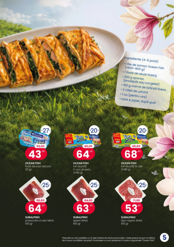 Catalog Ocean Fish - Catalogul cu reduceri, pagina 5: reduceri și oferte 01 - 30 aprilie 2026
