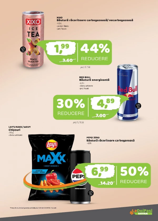 Каталог La Doi Pași - Каталог скидок Extra, страница 8: скидки и акции 01 - 15 мая 2026