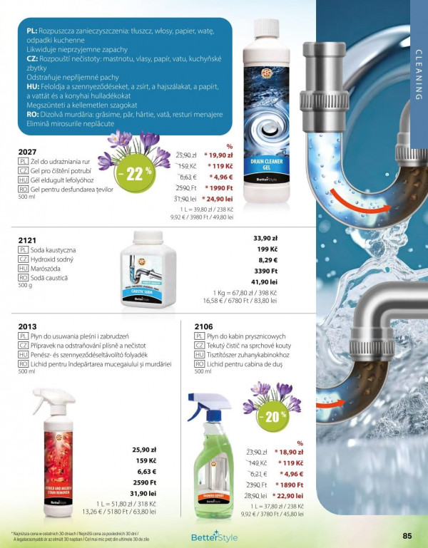 Catalog Betterstyle - Catalogul cu reduceri, pagina 85: reduceri și oferte 01 - 30 aprilie 2026