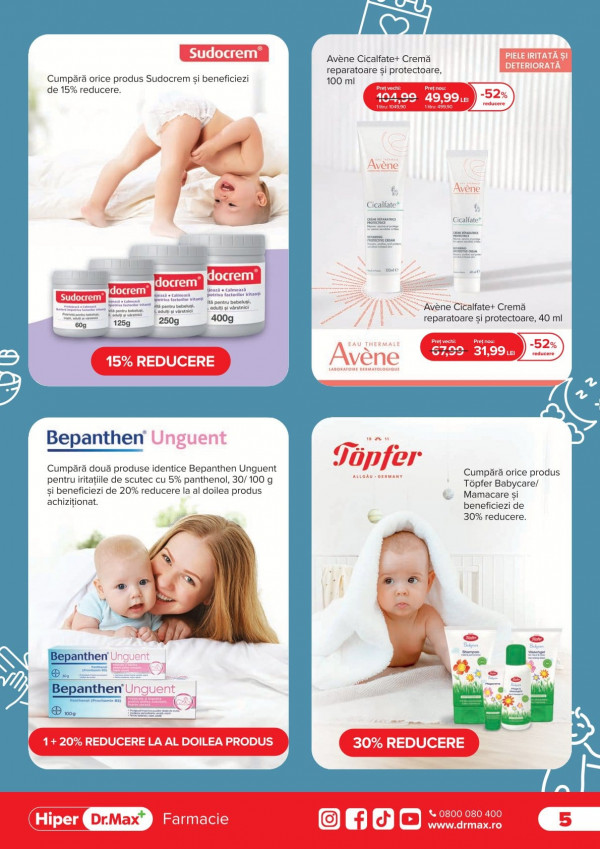 Catalog DrMax - Catalogul cu reduceri, pagina 5: reduceri și oferte 01 - 30 aprilie 2026