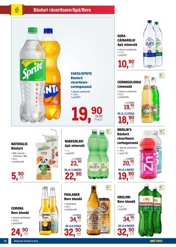 Catalog Metro - Catalogul cu reduceri, pagina 10: reduceri și oferte 15 – 28 octombrie 2026