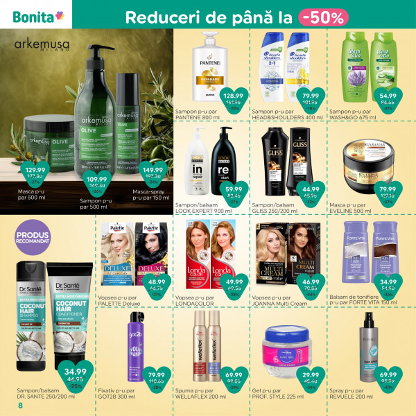 Catalog Bonita - Catalogul cu reduceri, pagina 8: reduceri și oferte 30 martie - 30 aprilie 2026