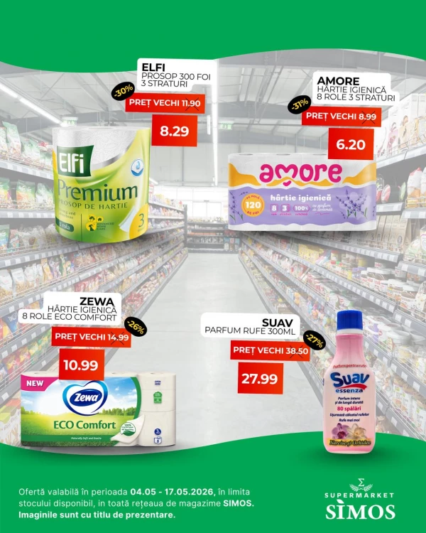 Catalog Simos - Catalogul cu reduceri, pagina 4: reduceri și oferte 04 - 17 mai 2026