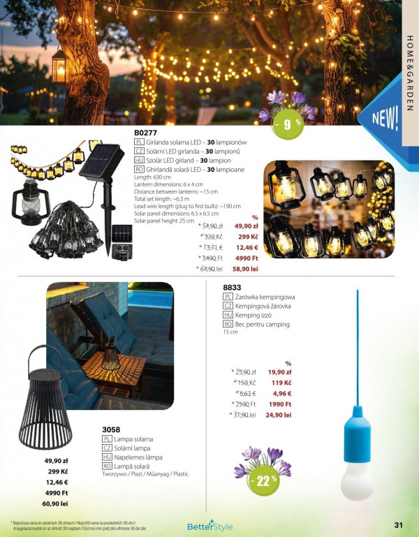 Catalog Betterstyle - Catalogul cu reduceri, pagina 31: reduceri și oferte 01 - 30 aprilie 2026