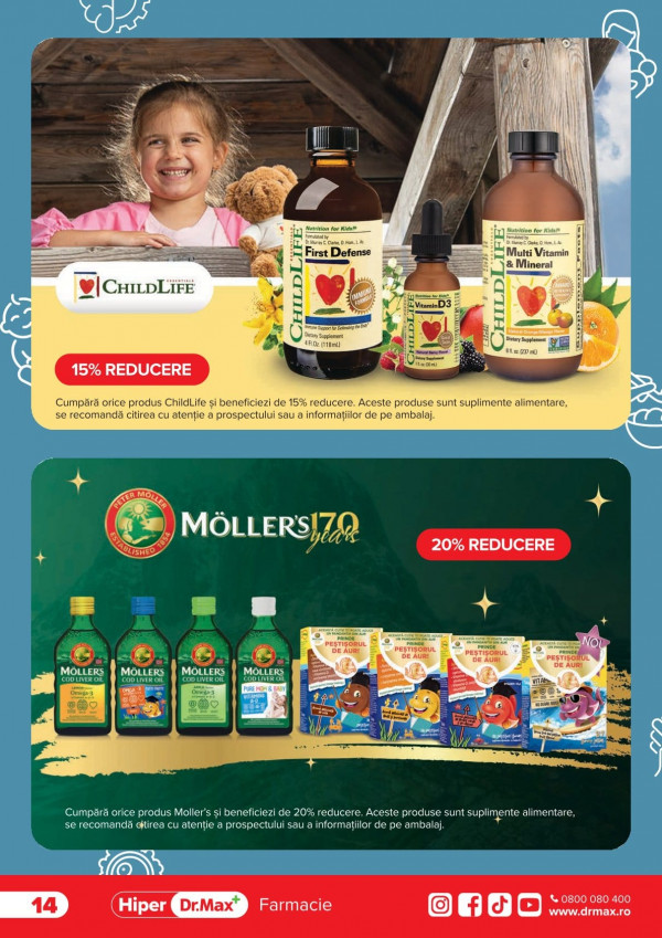 Catalog DrMax - Catalogul cu reduceri, pagina 14: reduceri și oferte 01 - 30 aprilie 2026