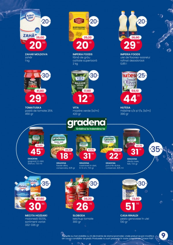 Catalog Ocean Fish - Catalogul cu reduceri, pagina 9: reduceri și oferte 01 - 30 aprilie 2026