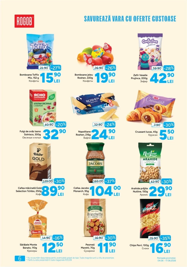Catalog Rogob - Catalogul cu reduceri, pagina 6: reduceri și oferte 04 - 17 iunie 2026