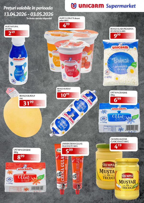 Catalog Unicarm - Catalogul cu reduceri, pagina 3: reduceri și oferte 13 aprilie - 03 mai 2026