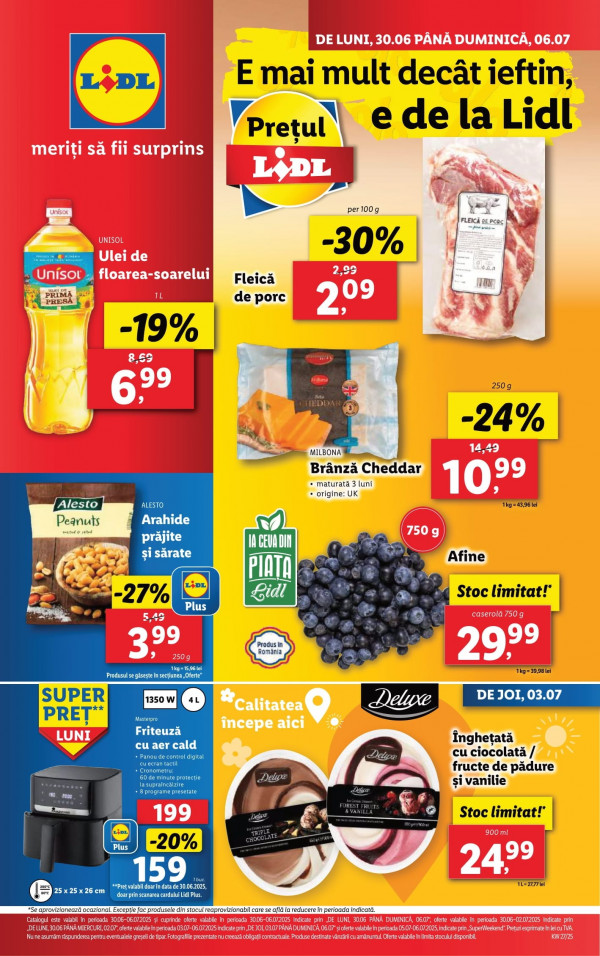 Lidl catalog cu reduceri