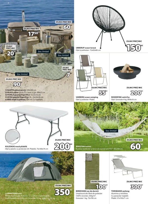 Catalog JYSK - Catalogul cu reduceri, pagina 6: reduceri și oferte 24 aprilie - 26 mai 2026